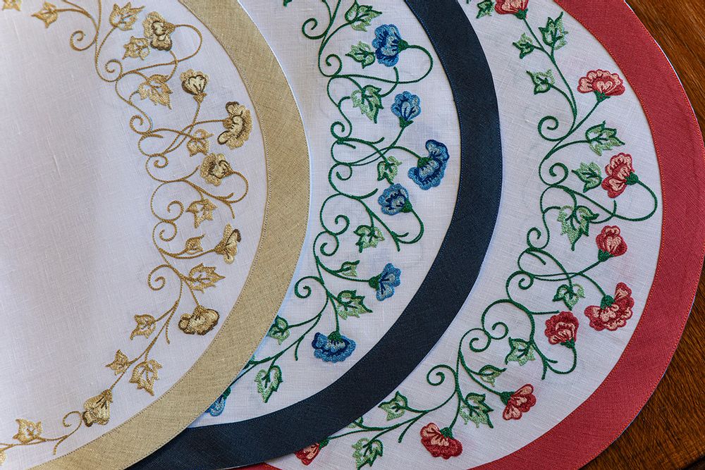 Table linen - Rose Intecciate Placemat - NIVES BY BALDINI E CECCHI