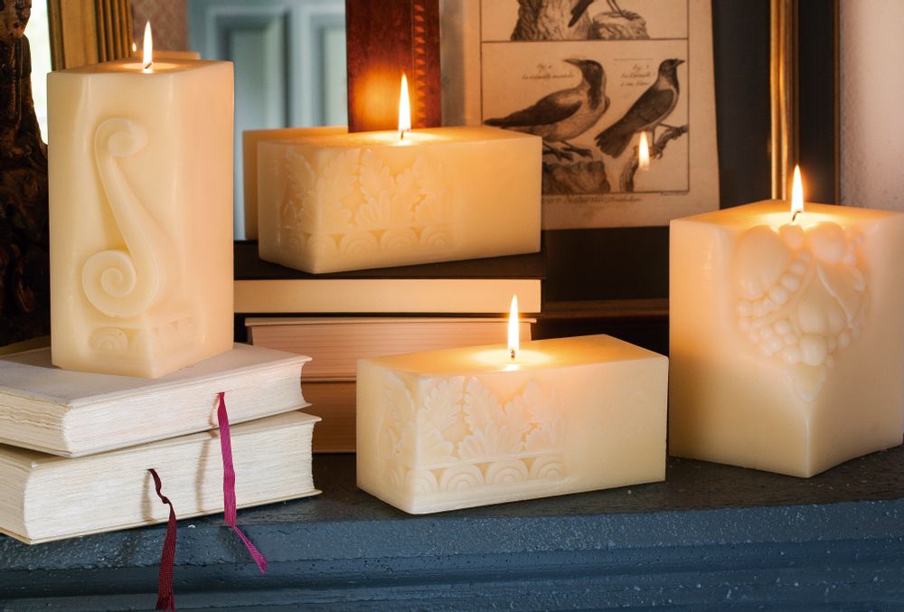 Decorative objects - ANTIQUE CORBEL CANDLES - CERABELLA SL