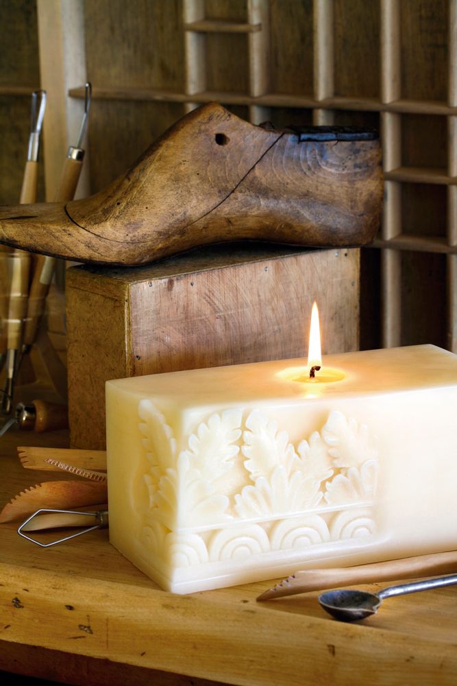 Decorative objects - ANTIQUE CORBEL CANDLES - CERABELLA SL