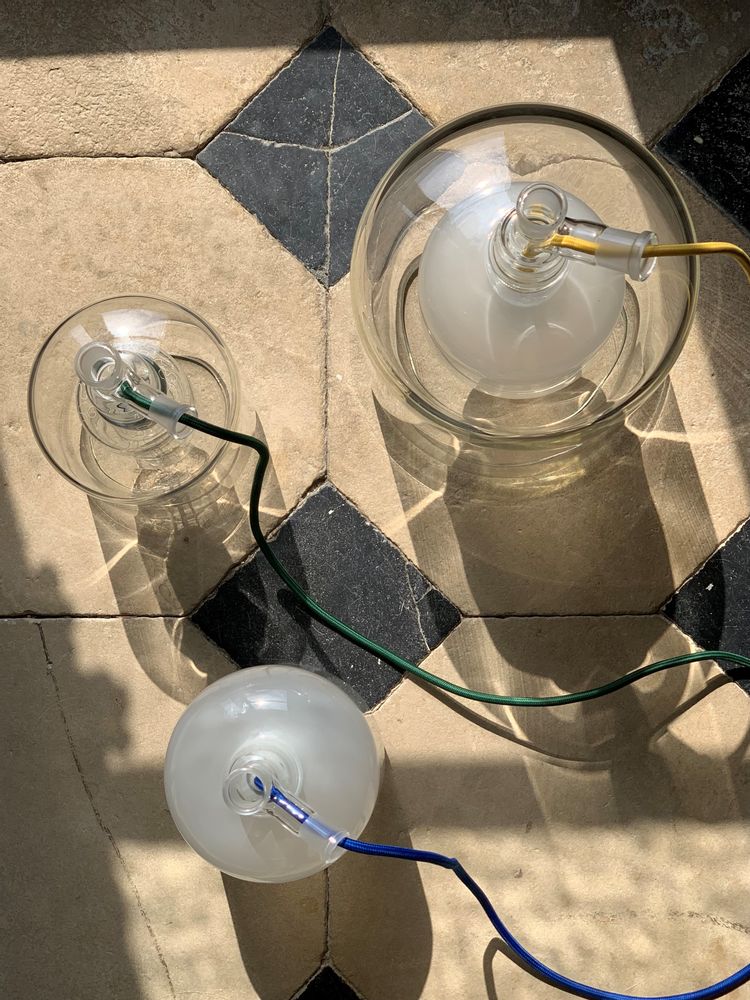 Objets design - Lampe Réacteurs - VERART PAR VERRERIE DUMAS