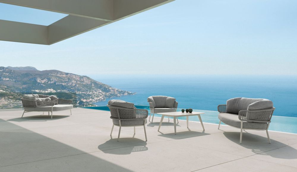 Lawn sofas - Moon Alu collection - TALENTI SPA