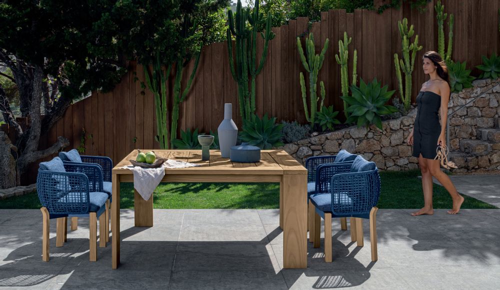 Lawn sofas - Argo Wood collection - TALENTI SPA
