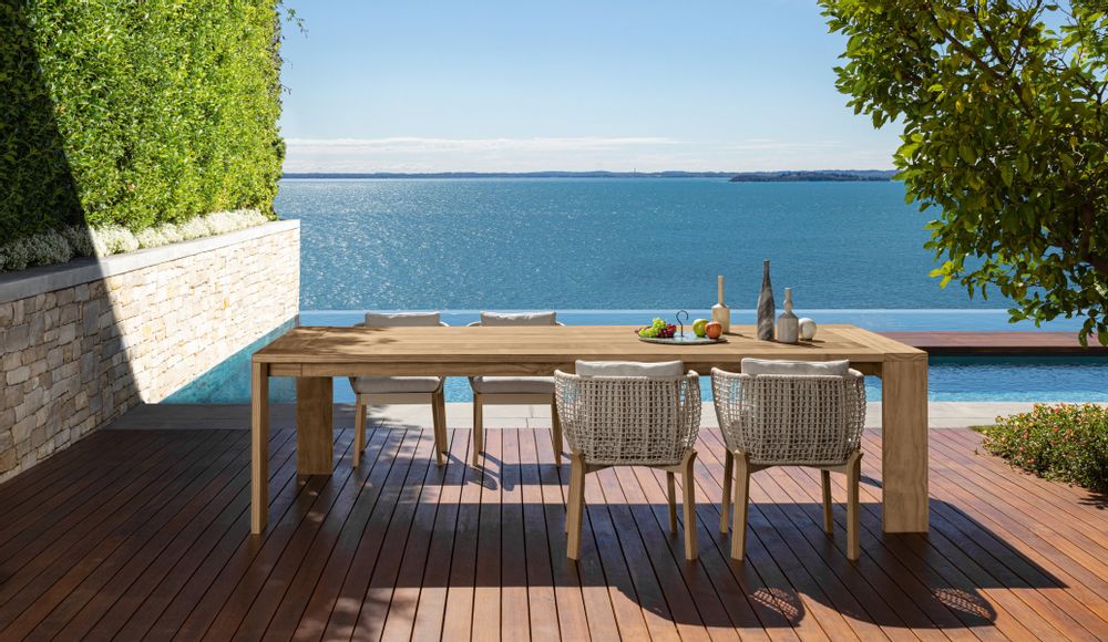 Lawn sofas - Argo Wood collection - TALENTI SPA