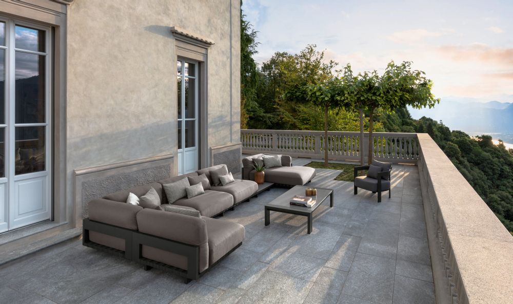 Lawn sofas - Argo Alu collection - TALENTI SPA