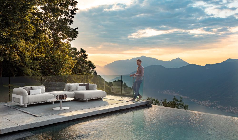 Lawn sofas - Argo Alu collection - TALENTI SPA