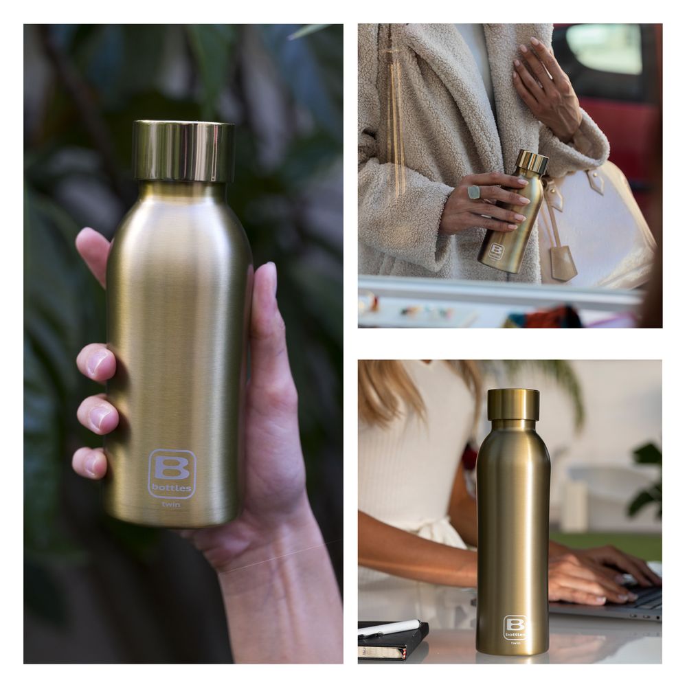 Travel accessories - THERMAL BOTTLE Bugatti B Bottles Twin - BUGATTI ITALY