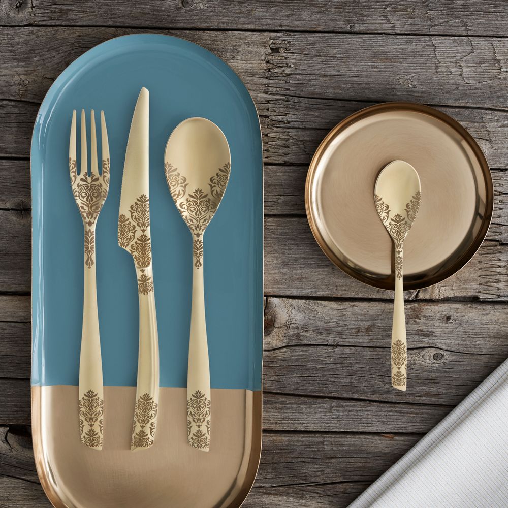 Couverts & ustensiles de cuisine - Couverts en PVD et décorés - BUGATTI ITALY