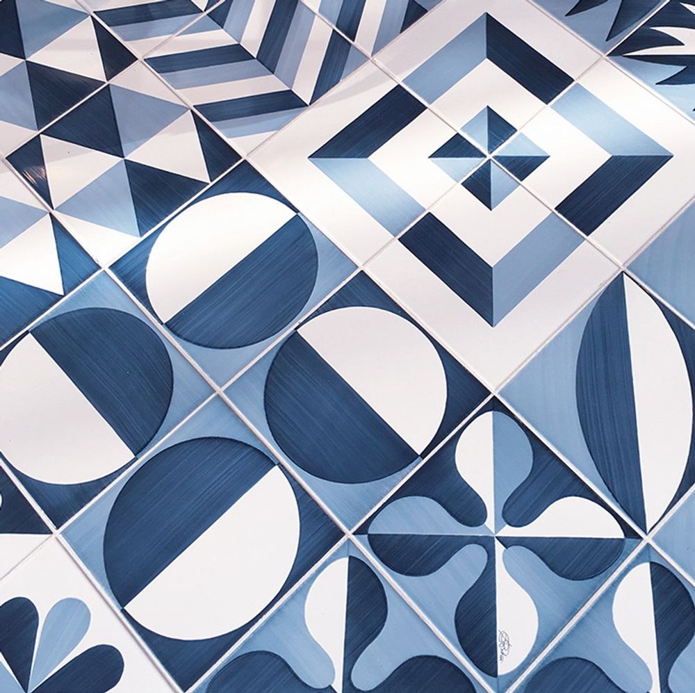 Equipements espace extérieur - Blu Ponti en Grès Maiolicato® - CERAMICA FRANCESCO DE MAIO