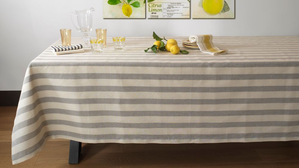 Kitchen linens - STRIPED ZODIACO - Tablecloth - BUSATTI  1842