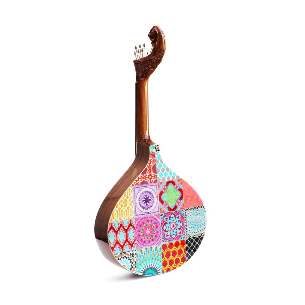 Decorative objects - Azulejo III Guitar - MALABAR