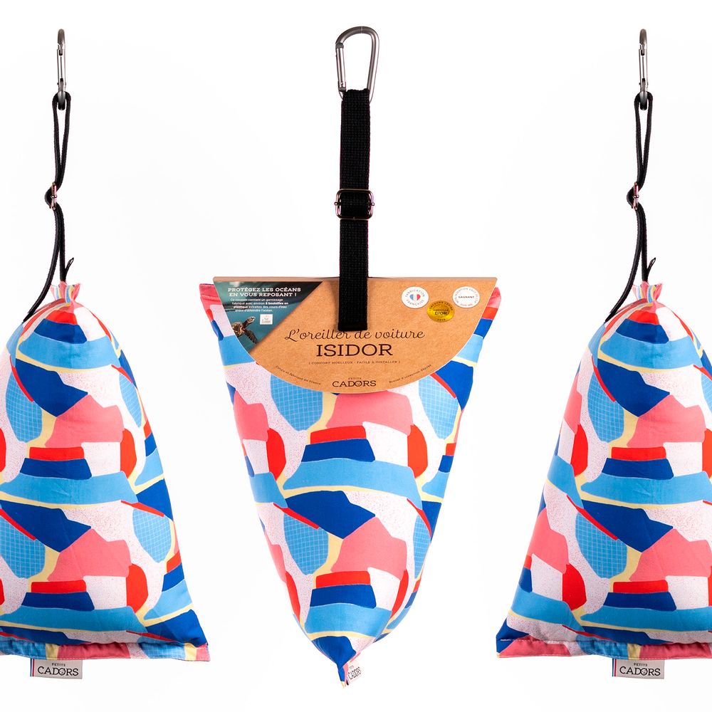 Fabric cushions - THE CAR PILLOW "ISIDOR" - PETITS CADORS