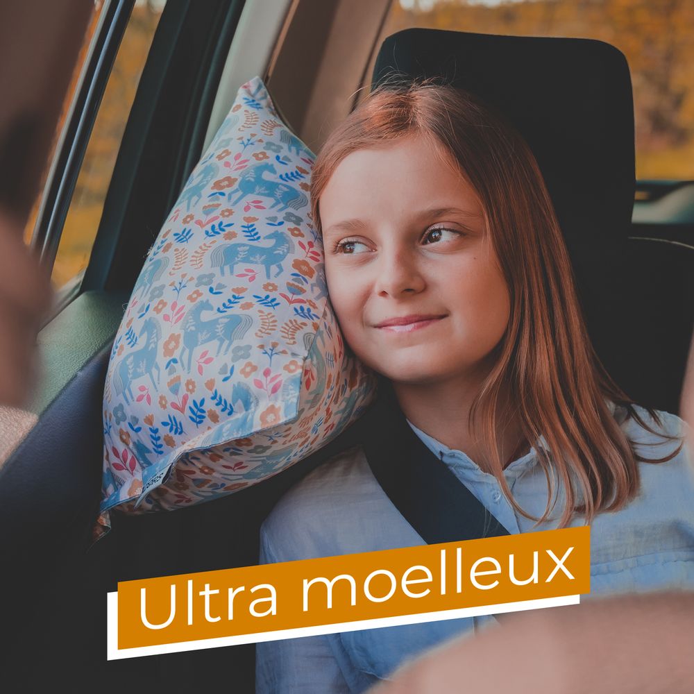 Fabric cushions - THE CAR PILLOW "ISIDOR" - PETITS CADORS