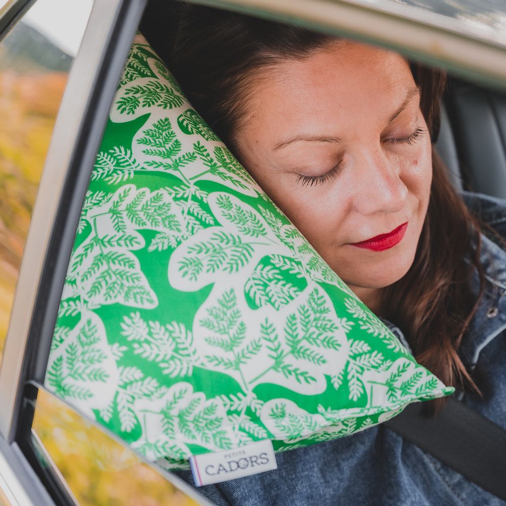Fabric cushions - THE CAR PILLOW "ISIDOR" - PETITS CADORS