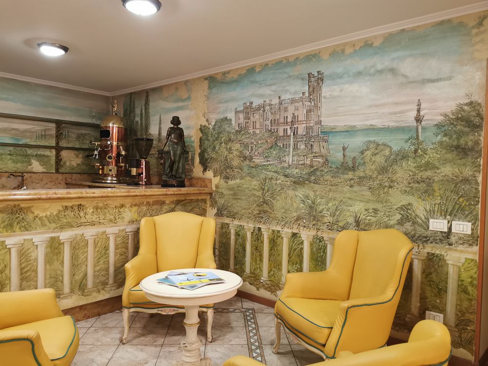 Unique pieces - paintings with trompe l'oeil effect landscapes - HISTORYA