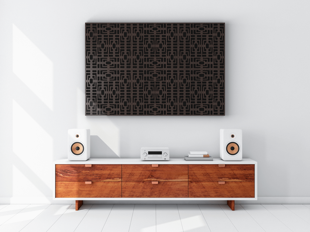 Revêtements muraux - Panneau acoustique VicPattern Ultra Symétrique - VICOUSTIC