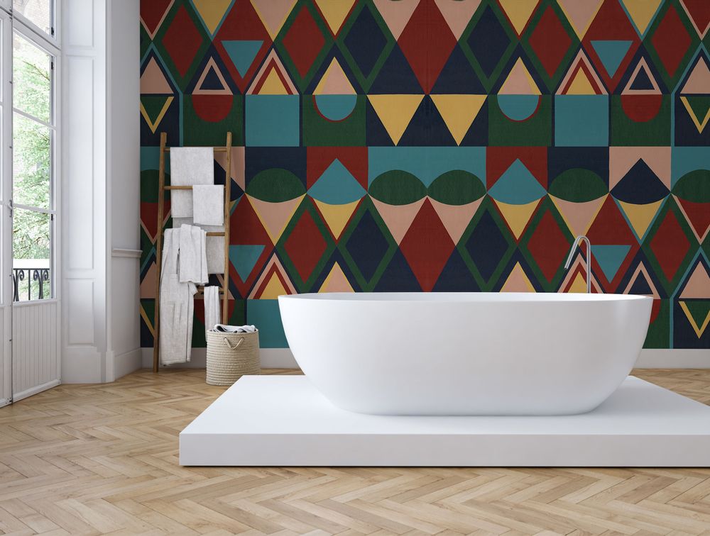 Other wall decoration - Non-woven sacred geometry - SIMONE ET MARCEL