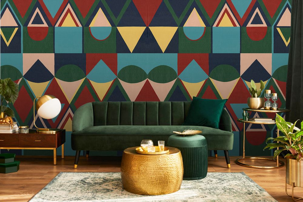 Other wall decoration - Non-woven sacred geometry - SIMONE ET MARCEL