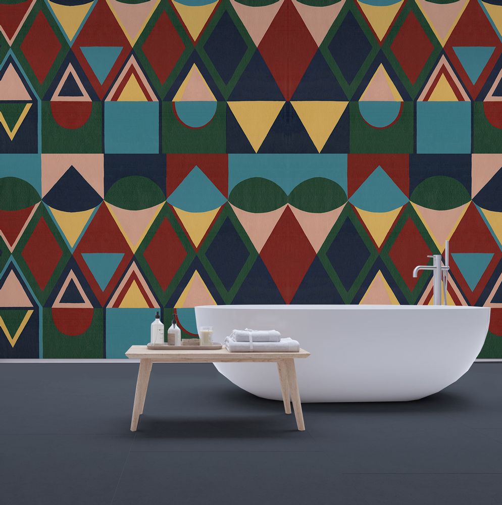 Other wall decoration - Non-woven sacred geometry - SIMONE ET MARCEL