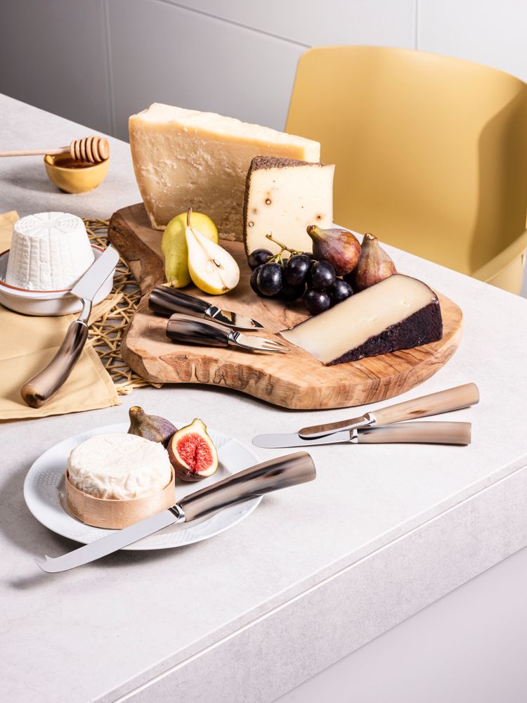 Gifts - Cheese Set | Natural Horn - ZANCHI 1952