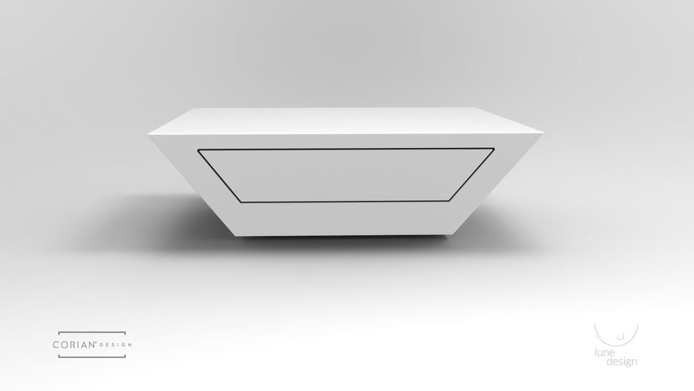 Coffee tables - 'Akena' coffee table - LUNE DESIGN