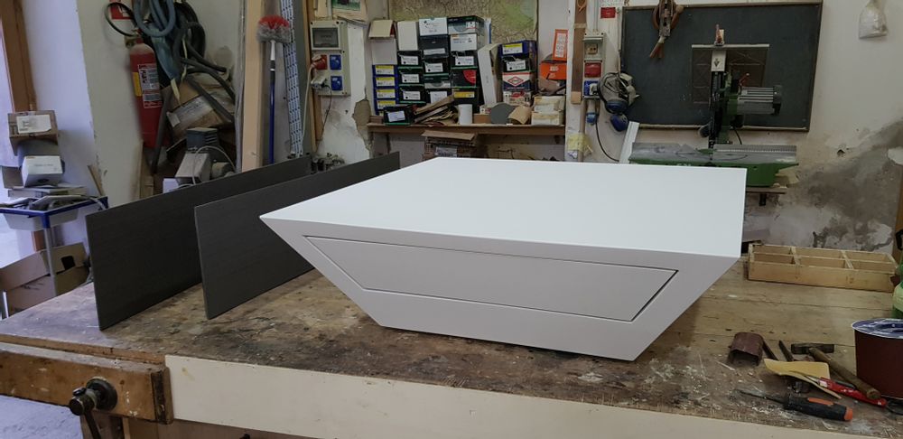 Coffee tables - 'Akena' coffee table - LUNE DESIGN