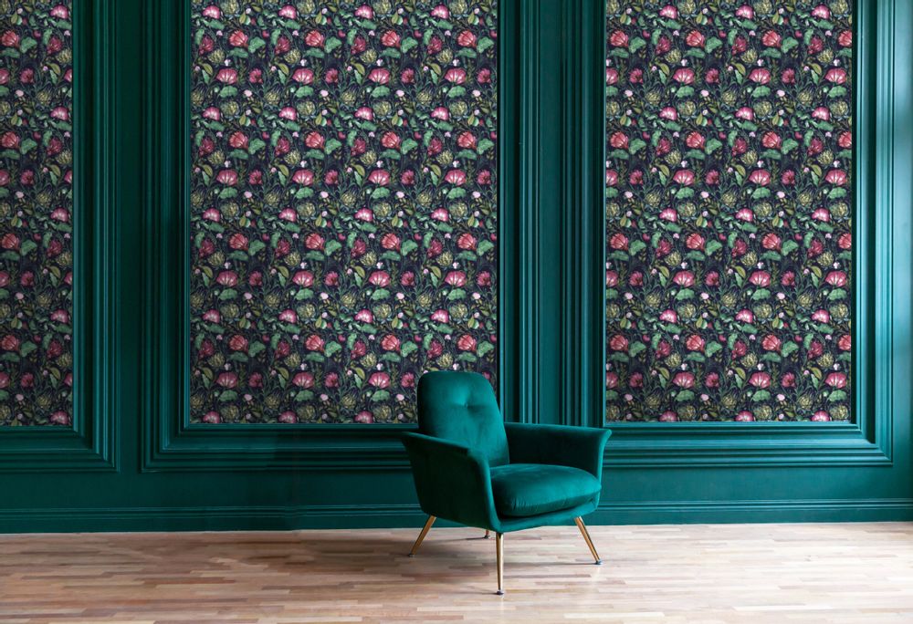 Autres décorations murales - Papier peint intissé ou matière velours :  Le Jardin de Majorque - SIMONE ET MARCEL