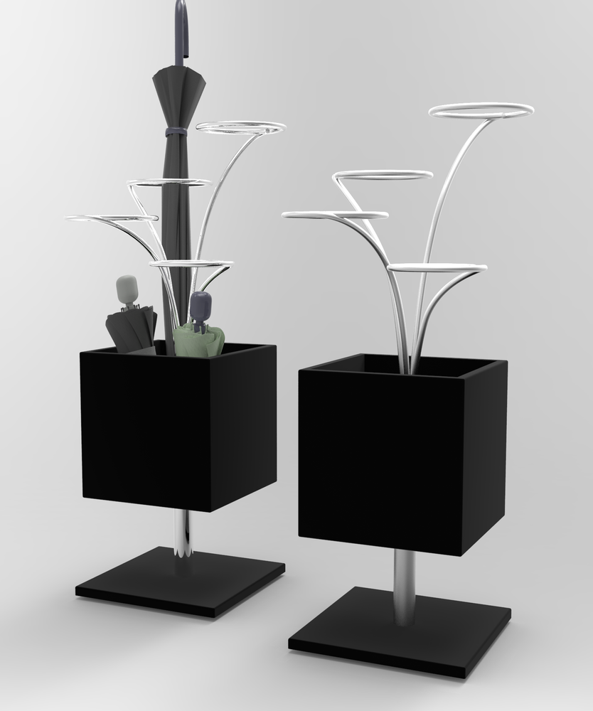 Storage boxes - 'Raining Flowers' umbrella stand - LUNE DESIGN