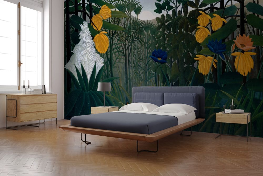 Autres décorations murales - Papier peint Intissé ou matière velours : Le repas du lion - SIMONE ET MARCEL