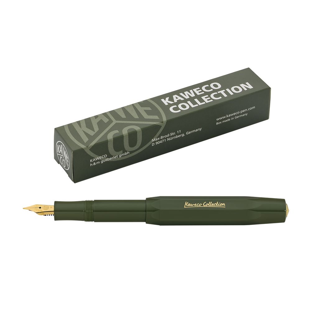 Stylos, feutres et crayons - Collection Kaweco Olive foncé - KAWECO