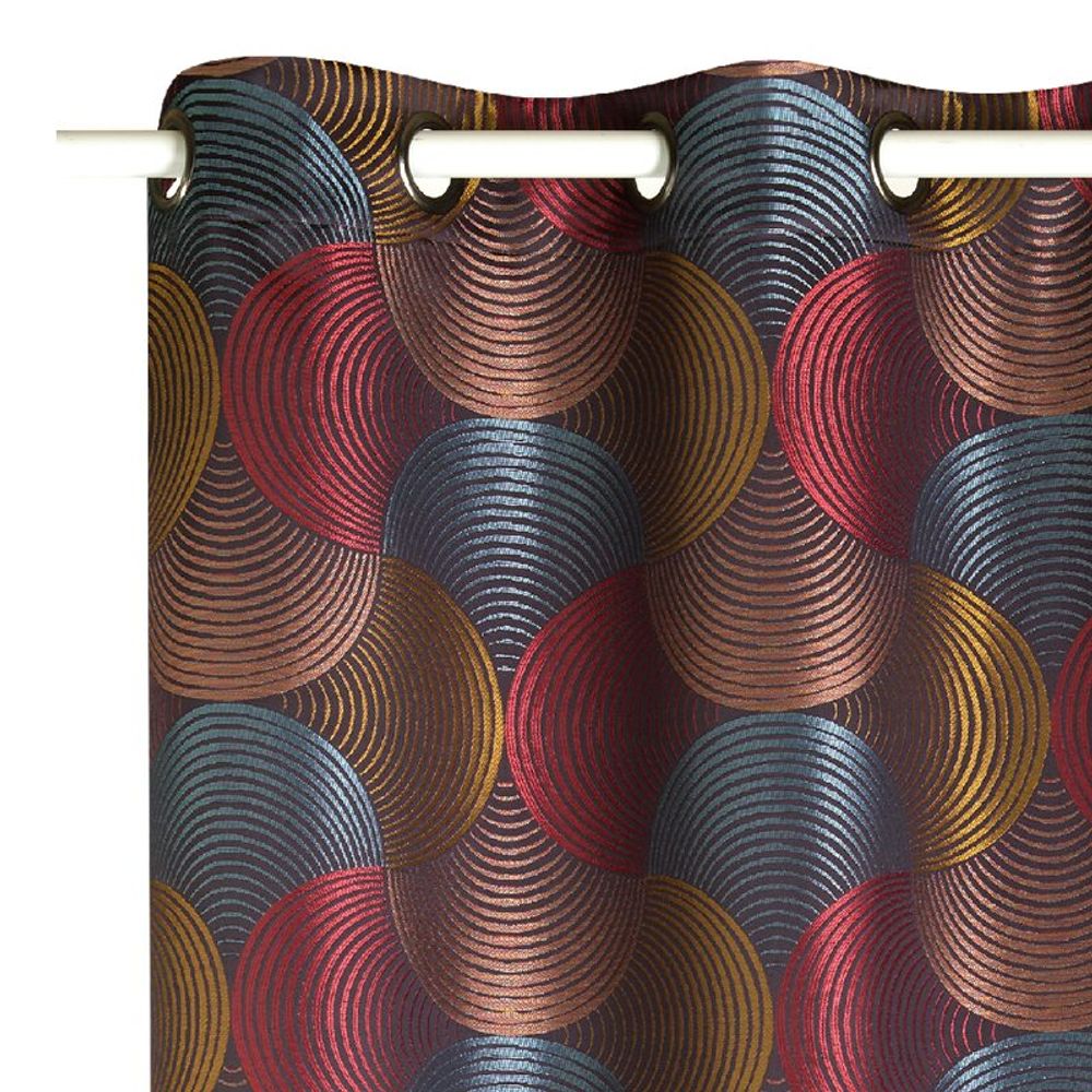 Rideaux et voilages - MANON - Rouge - IPC DECO DELL'ARTE