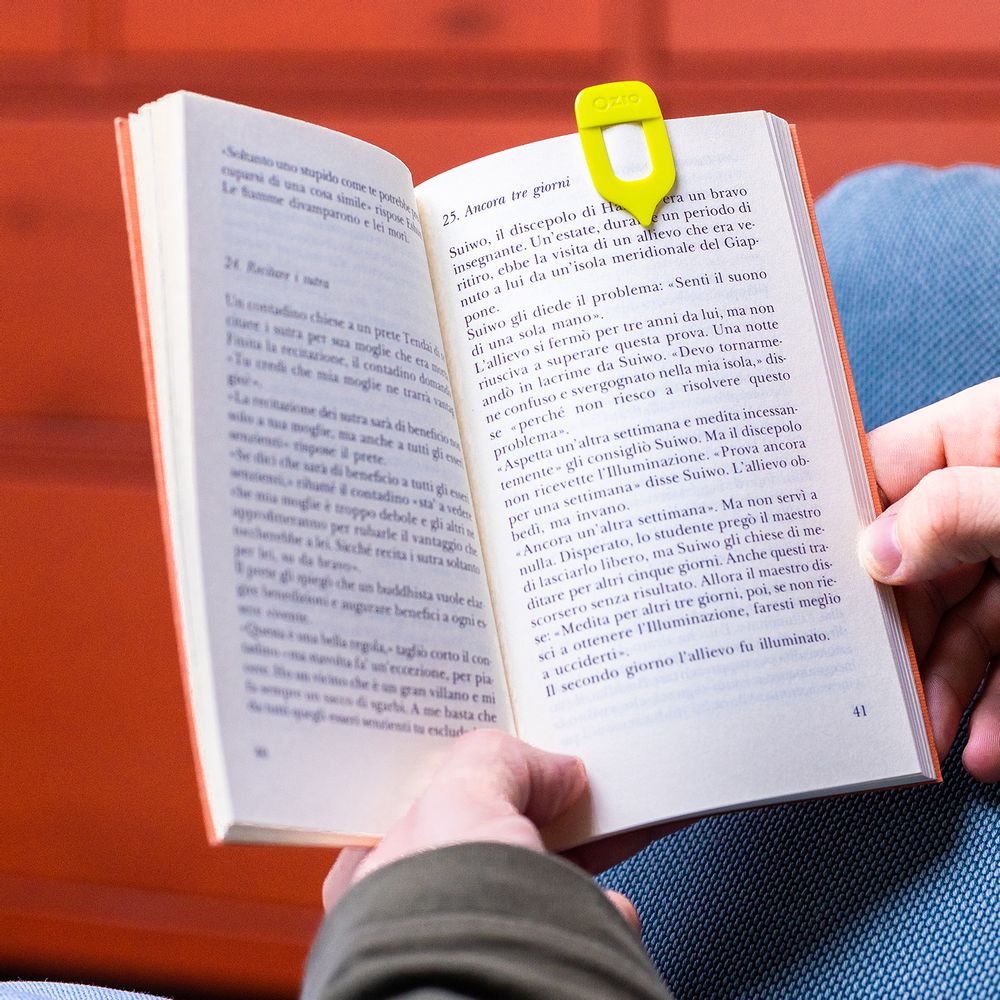 Stationery - Rigo, Page marker Yellow. - OZIO TIME