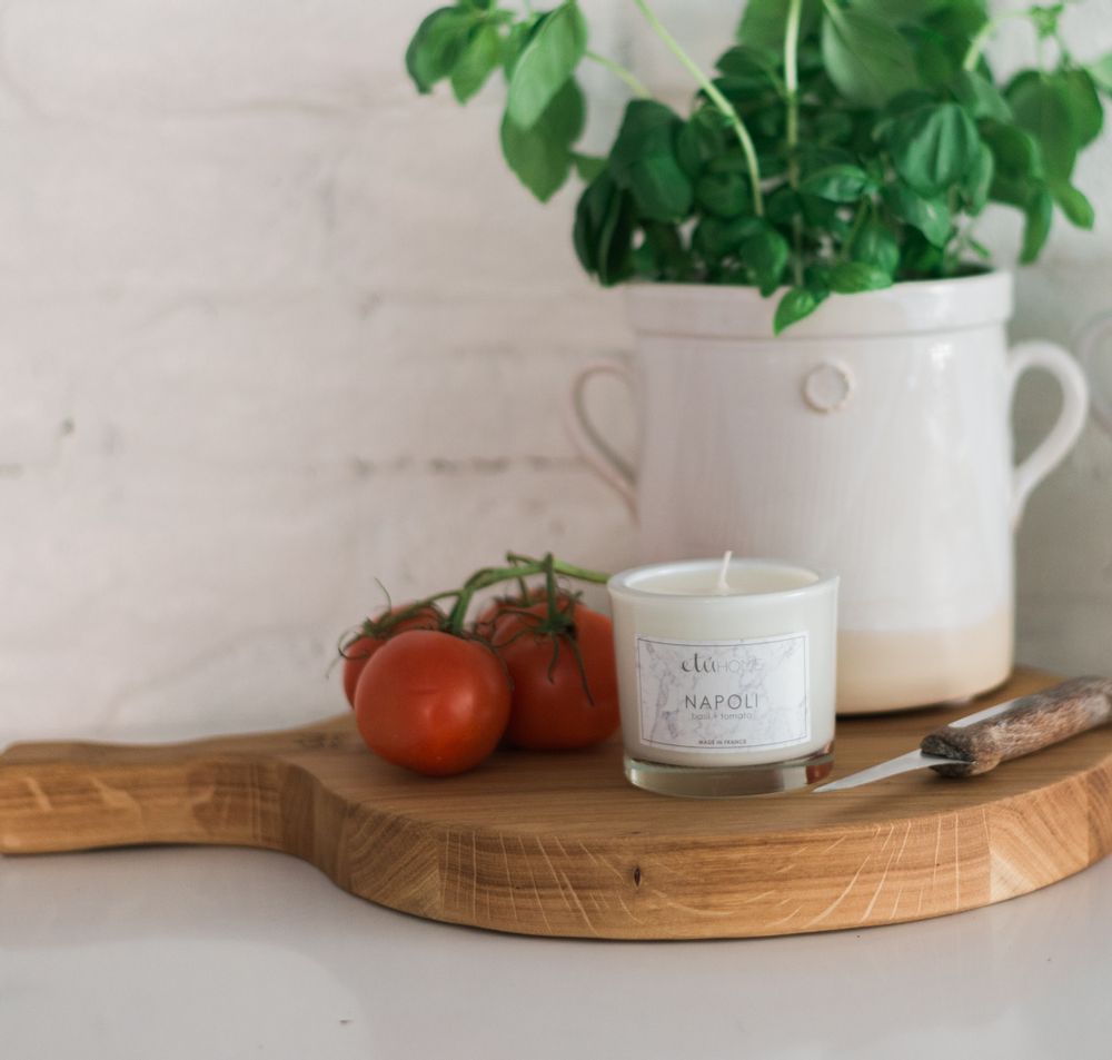 Cadeaux - Bougie Napoli Basilic et Tomate - ETÚHOME
