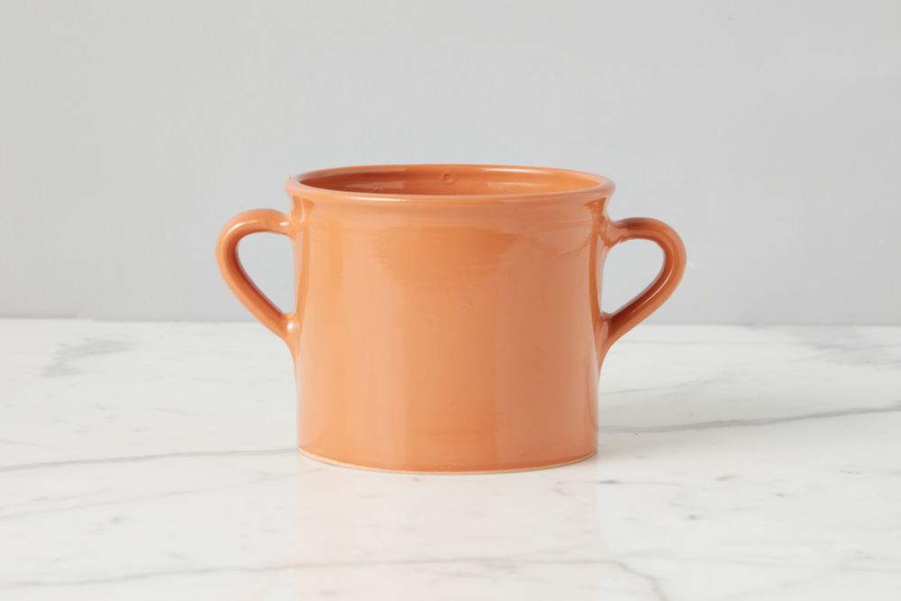 Poterie - Pot à olives italien en terre cuite, taille moyenne - ETÚHOME