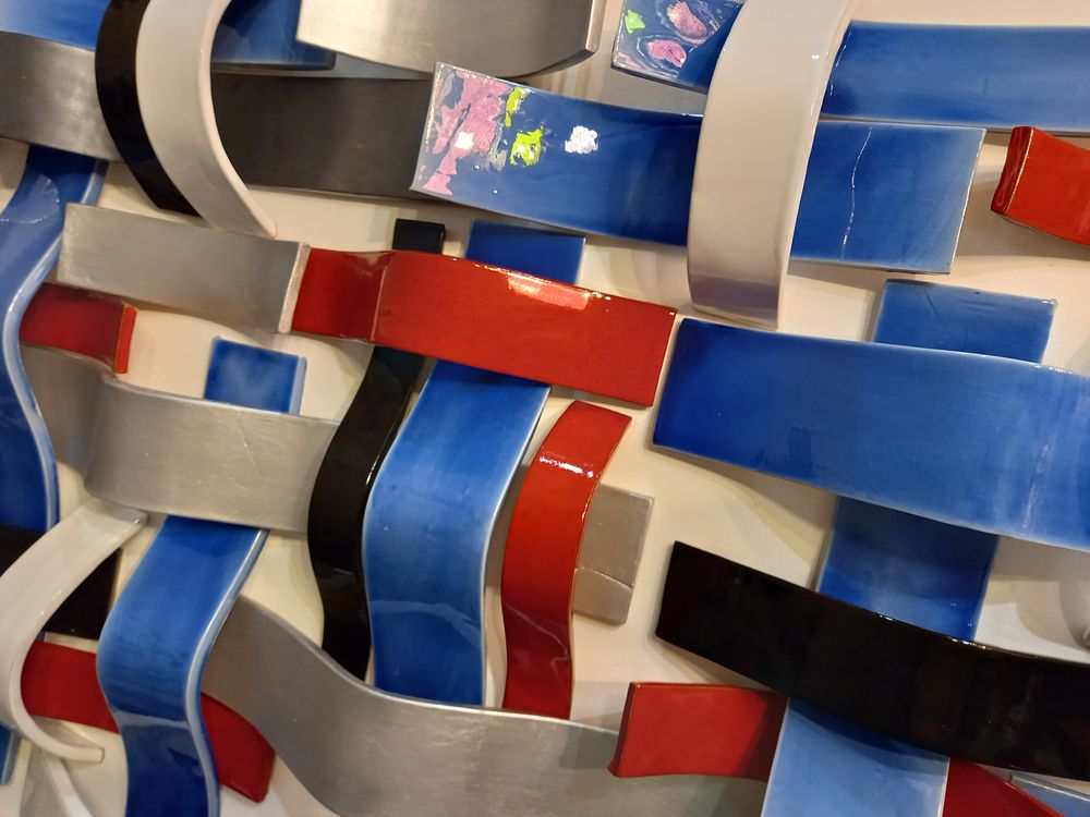Ceramic - Multicolours ceramic wall - MARSIA STUDIO CERAMICHE DI MARIELLA SIANO