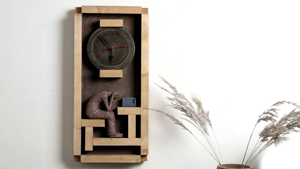 Horloges - Horloge « rêver avec ma musique » - ARANYA EARTHCRAFT