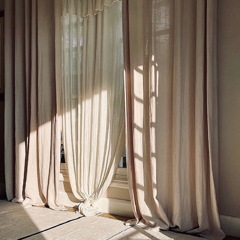 Rideaux et voilages - Confection sur mesure - COULEUR CHANVRE