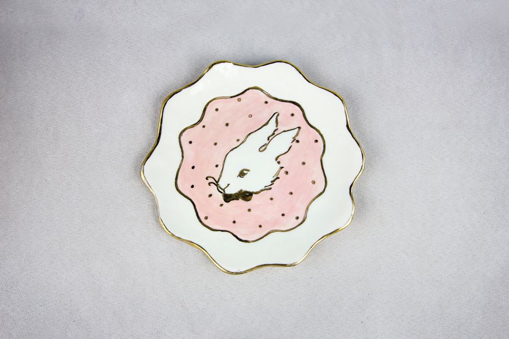 Objets design - SERVICE À THÉ CENDRILLON, PERSONNALISABLE, FAIT MAIN EN ITALIE, 2021 - MOSCHE BIANCHE