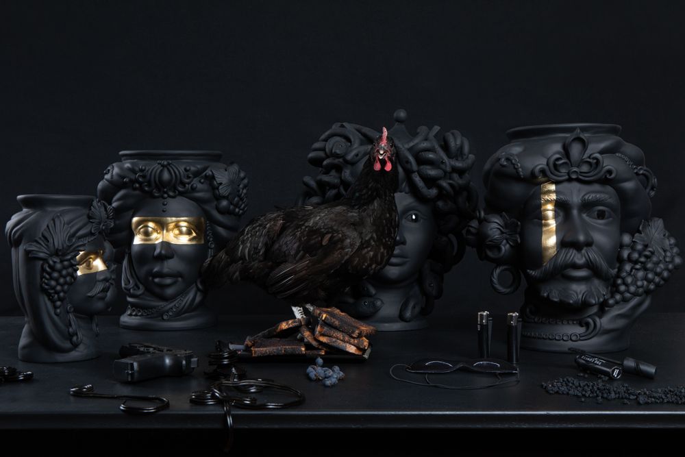Vases - MOORISH HEADS - MOSCHE BIANCHE