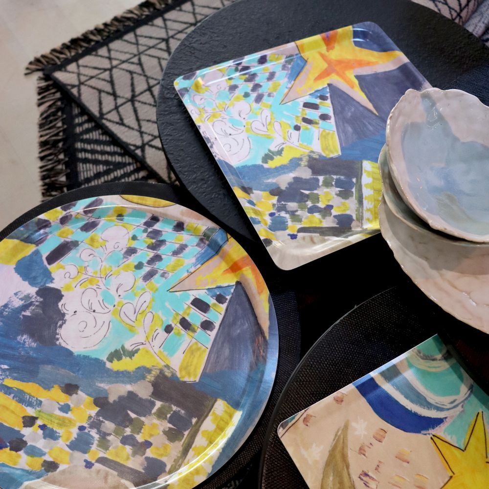 Objets de décoration - PLATEAUX - LALIE DESIGN