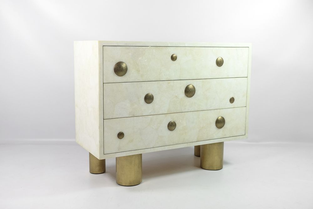 Chests of drawers - Chest of drawers “CH KYKLOS” - GINGER BROWN