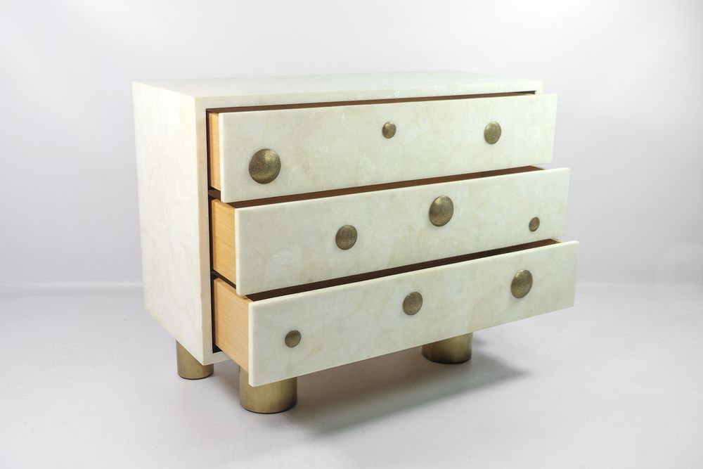 Chests of drawers - Chest of drawers “CH KYKLOS” - GINGER BROWN