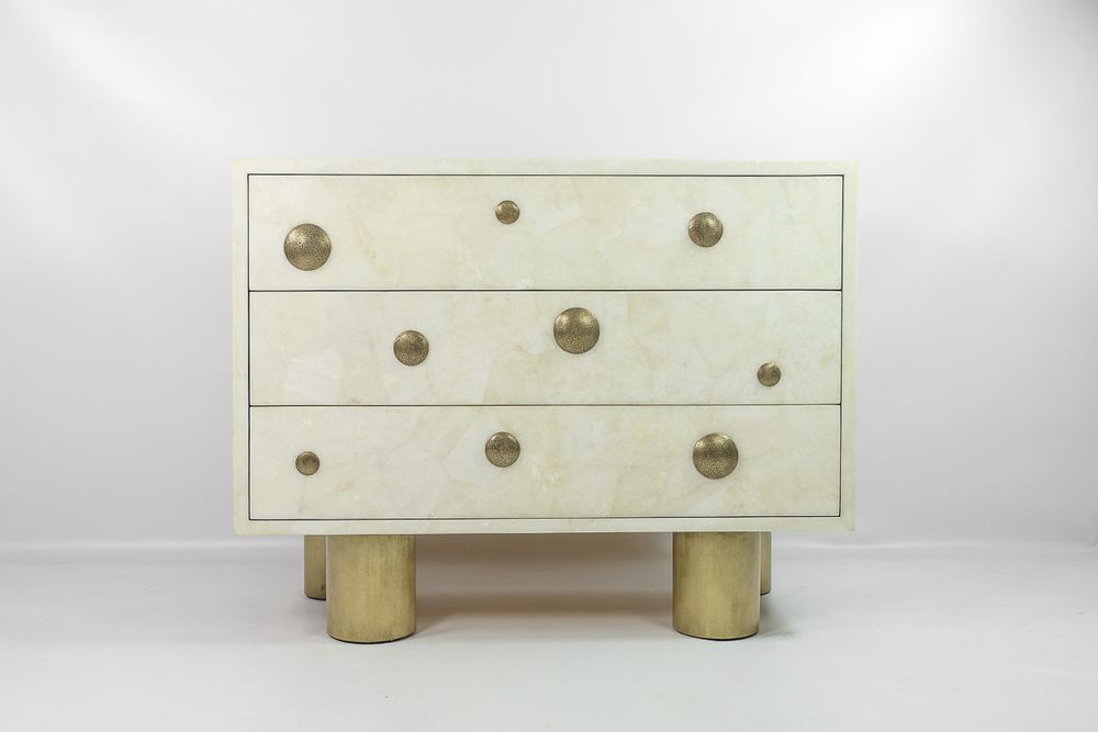 Chests of drawers - Chest of drawers “CH KYKLOS” - GINGER BROWN