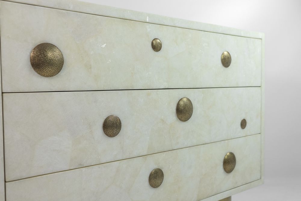Chests of drawers - Chest of drawers “CH KYKLOS” - GINGER BROWN