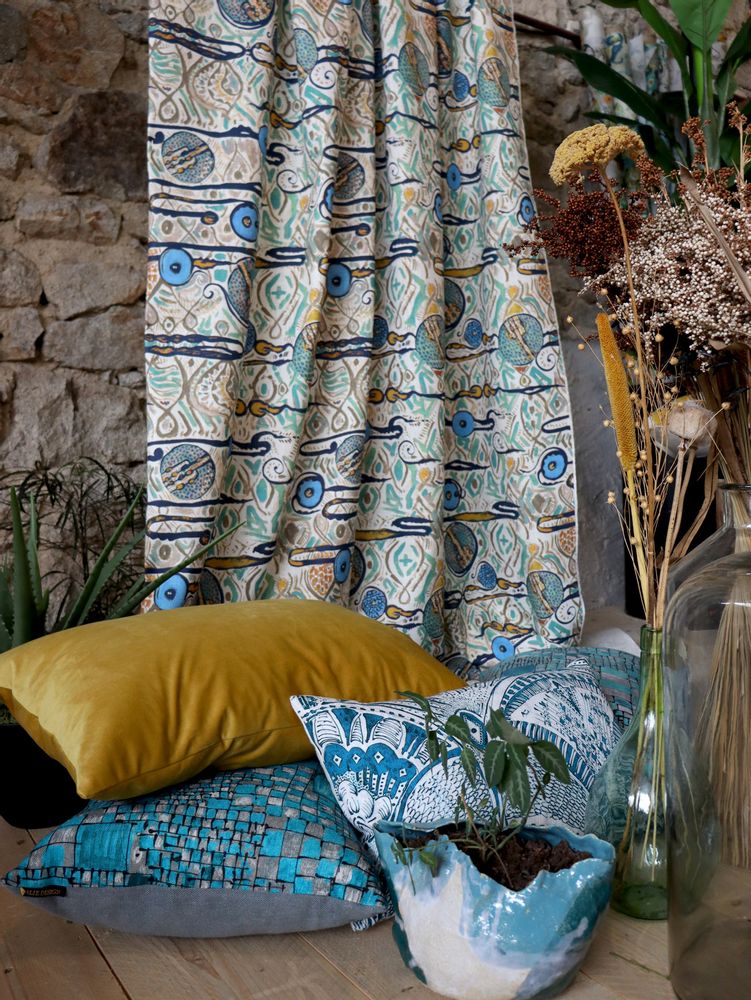 Rideaux et voilages - Rideaux, Tissus d'ameublement - LALIE DESIGN