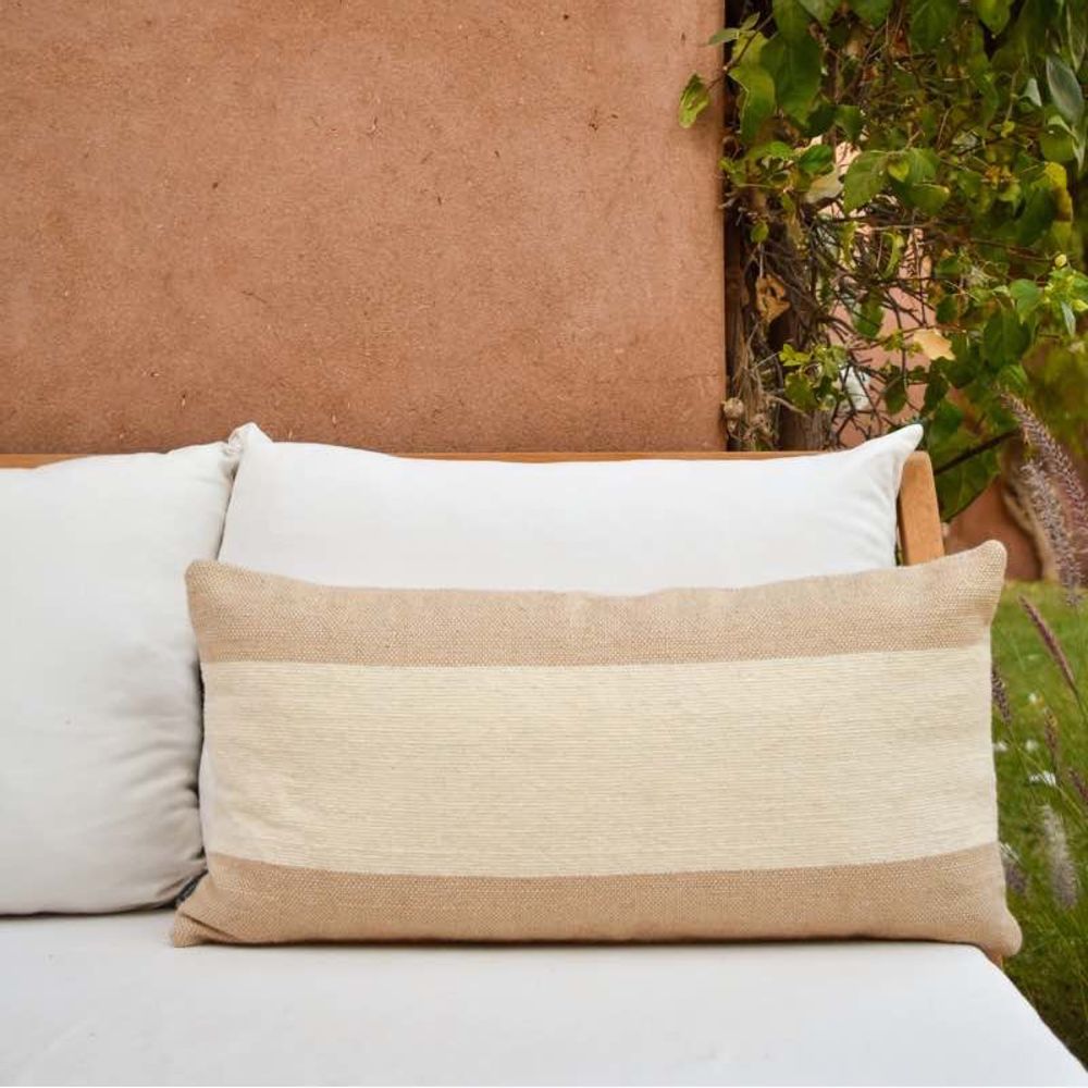 Fabric cushions - Îzil Handwoven Pillow Cover  - FOLKS & TALES