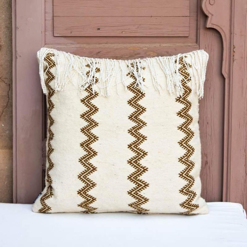 Coussins textile - Housse de coussin berbère Henna - FOLKS & TALES