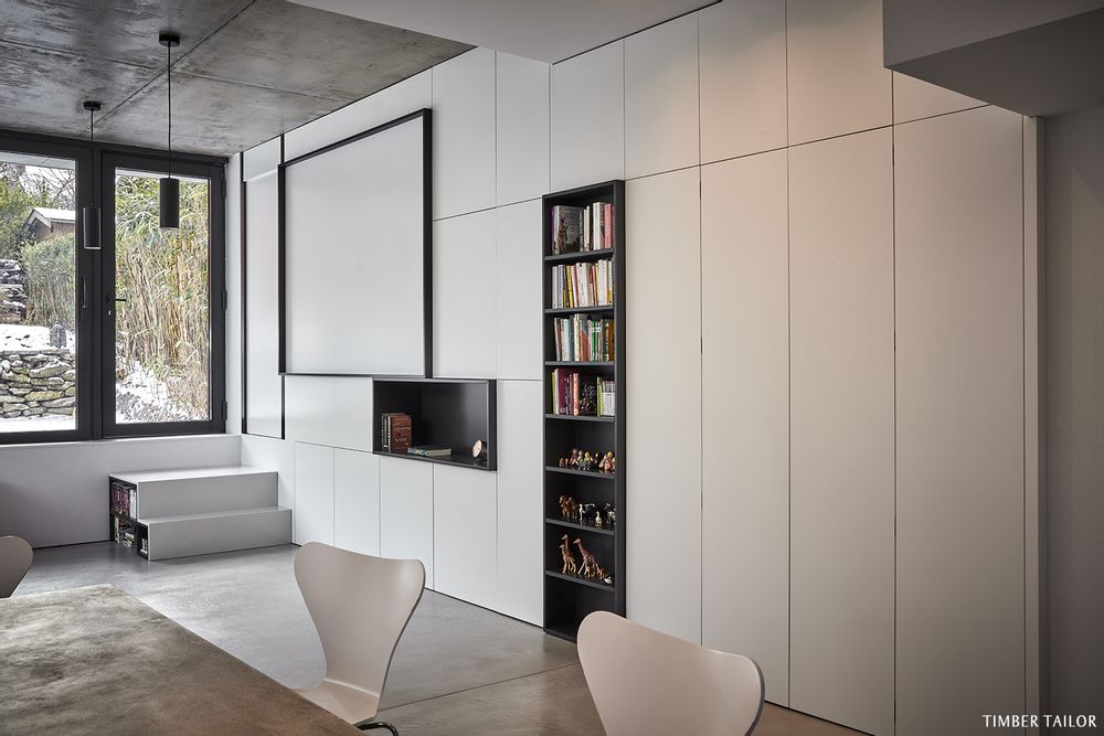 Bookshelves - BESPOKE CONTEMPORARY STYLE FURNITURE - TIMBER TAILOR