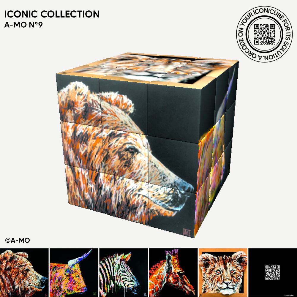 Objets design - ICONICUBE ART COLLECTION. - ICONICUBE