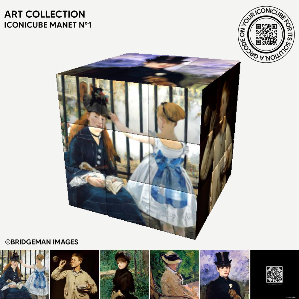 Objets design - ICONICUBE ART COLLECTION. - ICONICUBE
