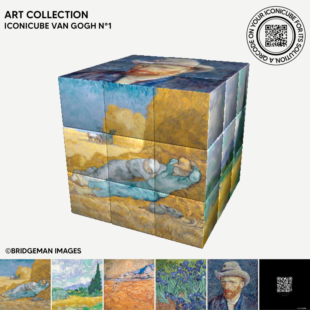Objets design - ICONICUBE ART COLLECTION. - ICONICUBE